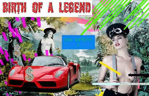 poster for Cameron Gray “Birth of a Legend”