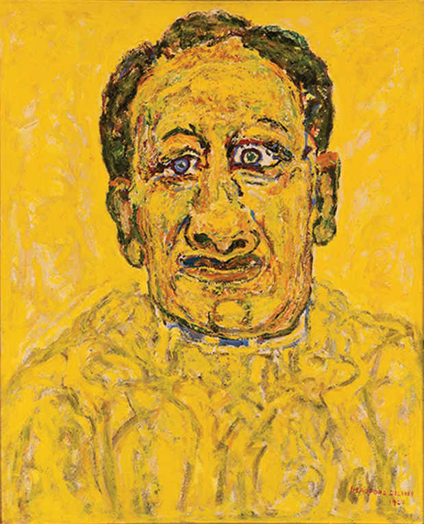 poster for Beauford Delaney “Internal Light Selections from his Paris period (1953-1972) “