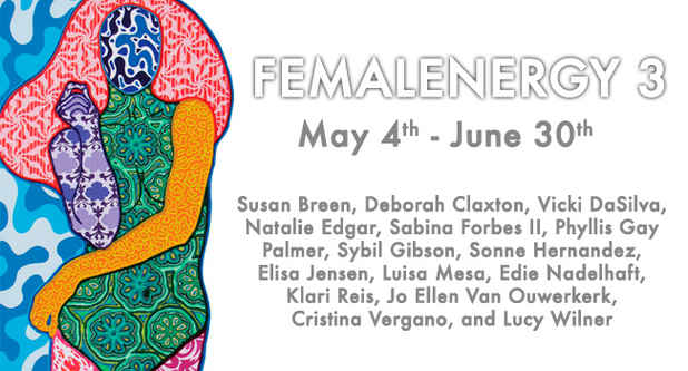 poster for “FEMALENERGY 3” Exhibition