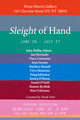 poster for “Sleight of Hand” Exhibition