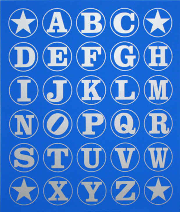 poster for Robert Indiana “A to Z”