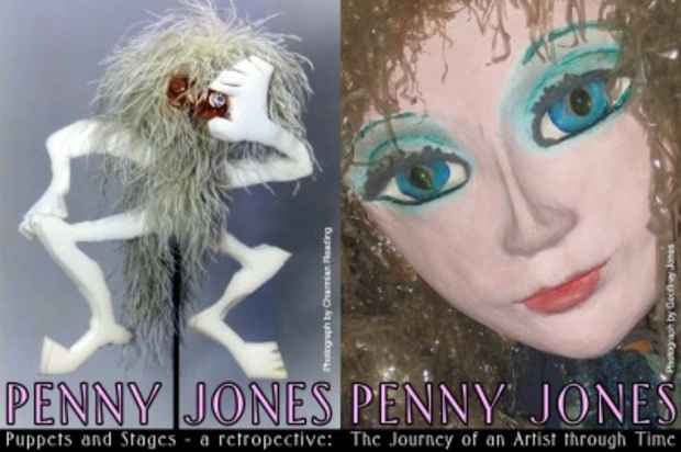 poster for Penny Jones “The Journey of an Artist Through Time”
