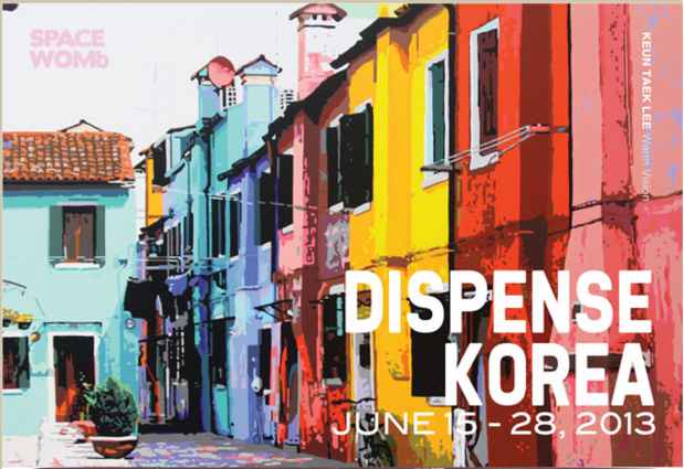poster for “Dispense Korea” Exhibition