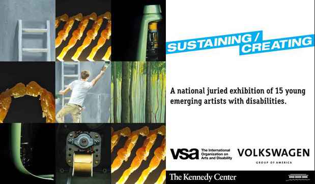 poster for “SUSTAINING / CREATING” Exhibition