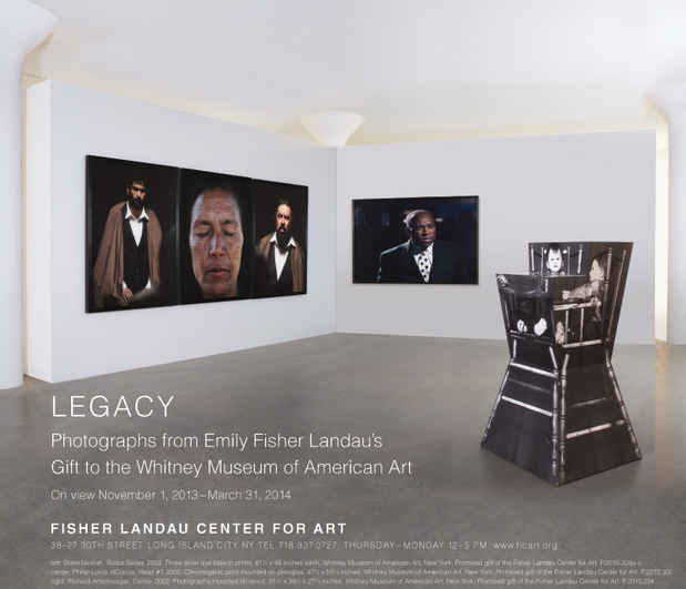poster for “LEGACY: Photographs from the Collection” Exhibition