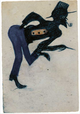 poster for Bill Traylor “Drawings from the Collections of the High Museum of Art and the Montgomery Museum of Fine Arts”