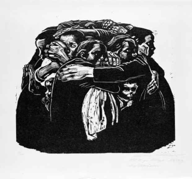 poster for Käthe Kollwitz "Prints from the 'War' and 'Death' Portfolios"