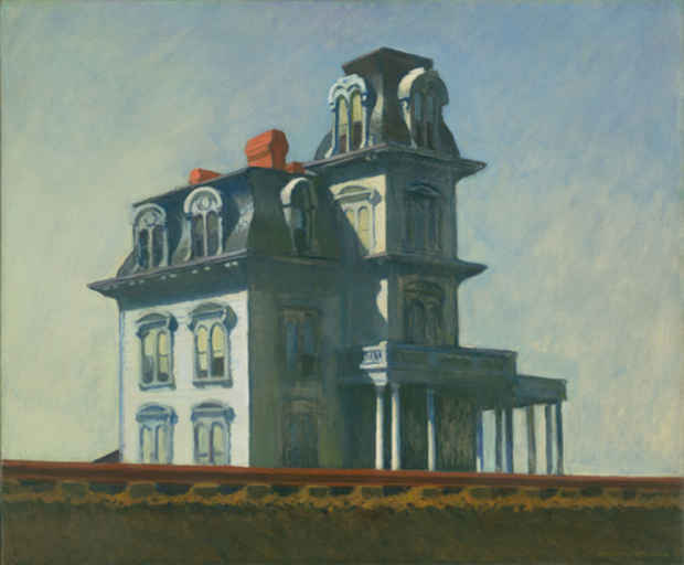 poster for “American Modern: Hopper to O’Keeffe” Exhibition