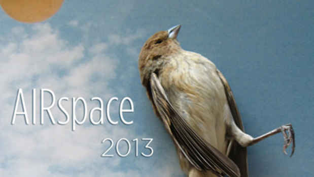 poster for “Airspace 2013” Exhibition