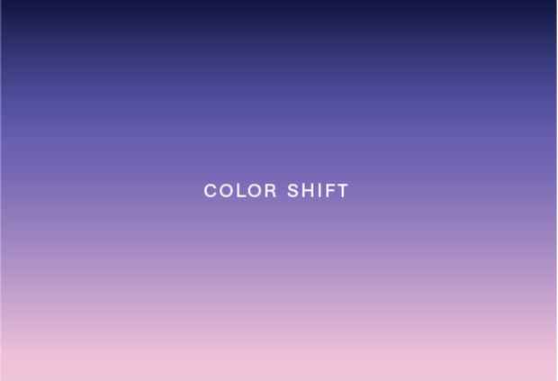 poster for "Color Shift" Exhibition