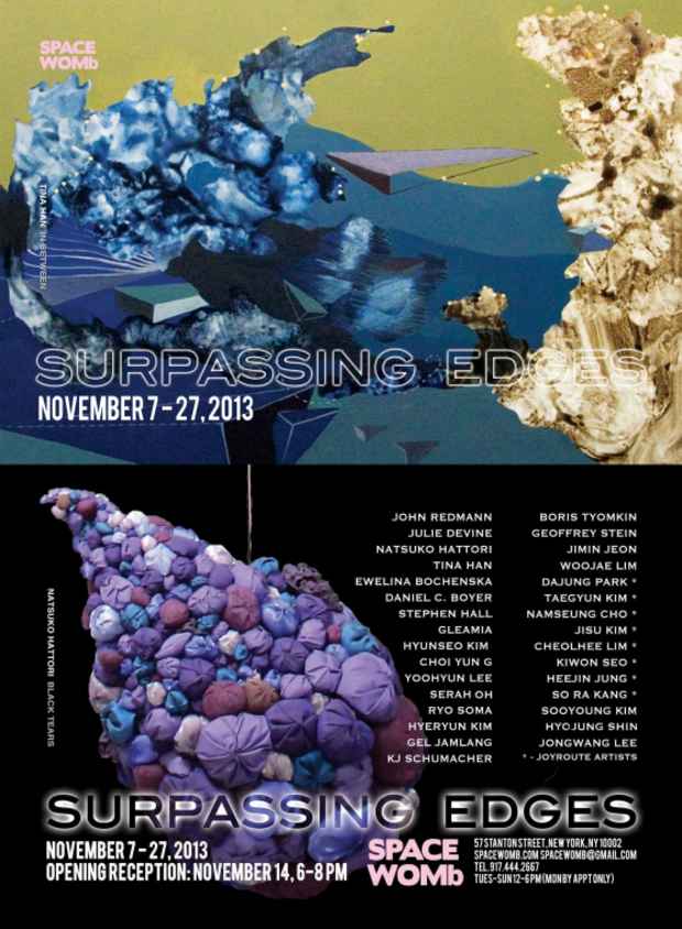 poster for “Surpassing Edges” Exhibition