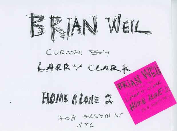 poster for Brian Weil Exhibition