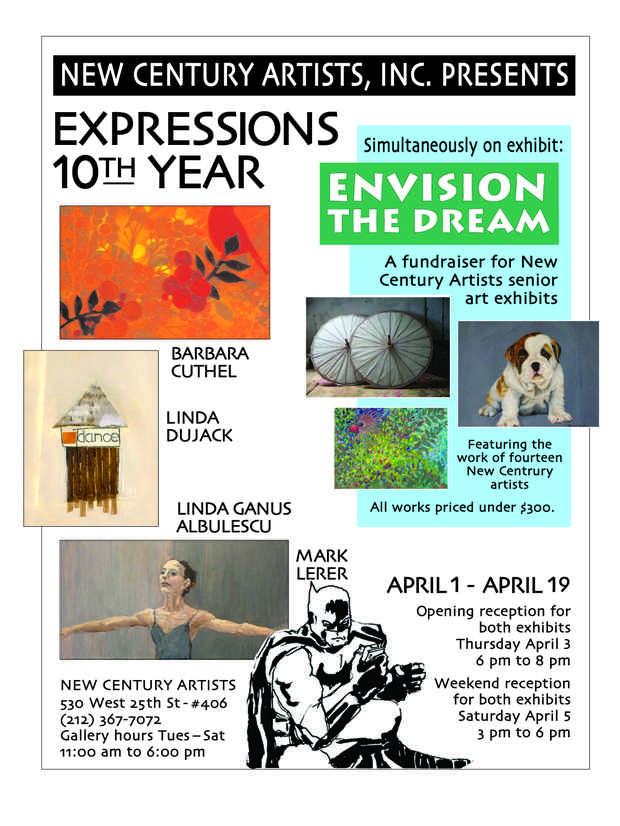 poster for “Expressions 10th Year” Exhibition