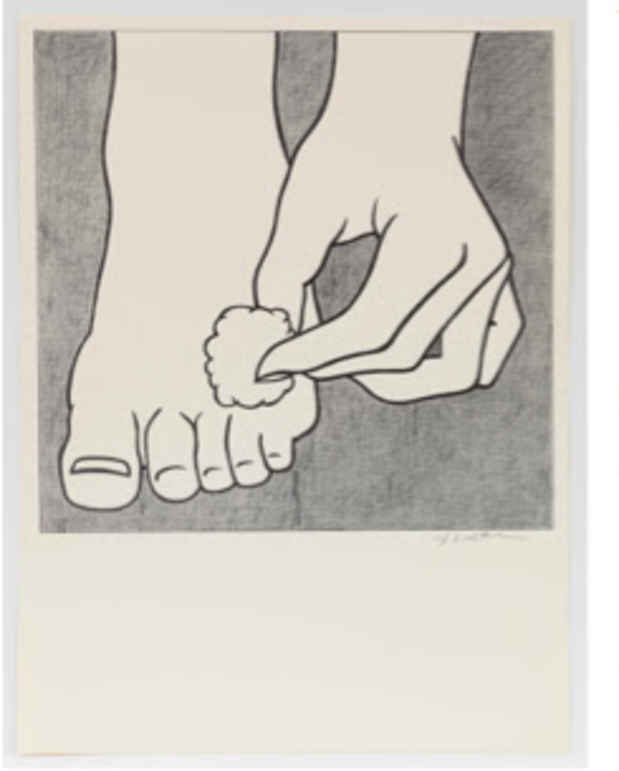 poster for Roy Lichtenstein “The Popular Image”