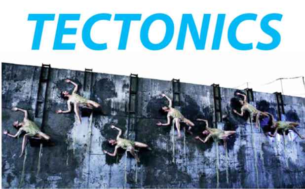 poster for “Tectonics” Exhibition