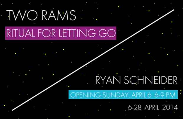 poster for Ryan Schneider “For Ritual for Letting Go”