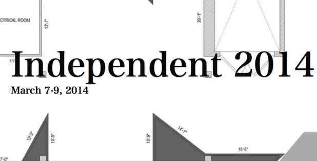 poster for “Independent” Art Fair