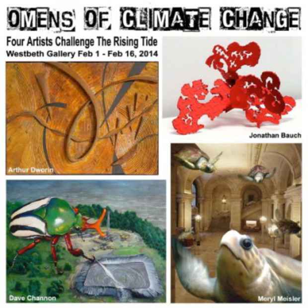 poster for “Omens of Climate Change” Exhibition