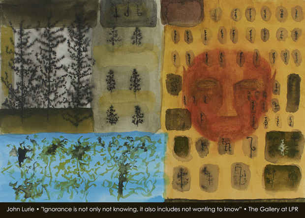 poster for John Lurie “The Other Side of The Great Wall of F*ck”