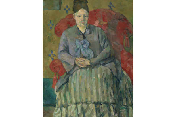 poster for Paul Cézanne “Madame Cézanne”