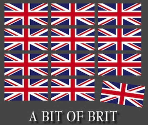 poster for “A Bit of Brit” Exhibition