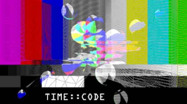 poster for “Time::Code” Exhibition
