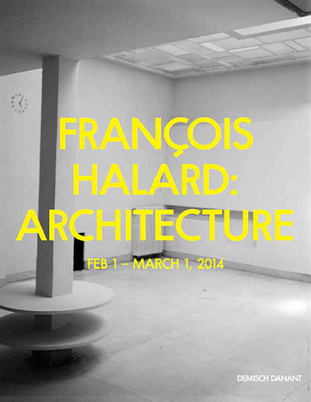 poster for François Halard “Architecture”