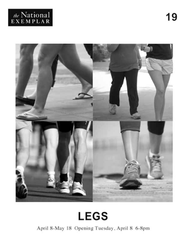 poster for “Legs” Exhibition