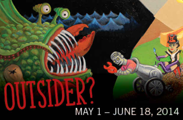poster for “OUTSIDER?” Exhibition