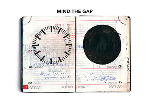 poster for “Mind The Gap” Exhibition
