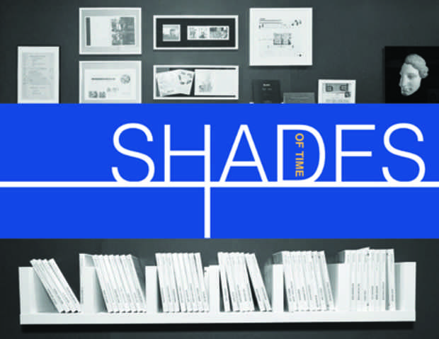 poster for “Shades of Time: An Exhibition from the Archive of Korean American Artists, Part Two, 1989-2001”