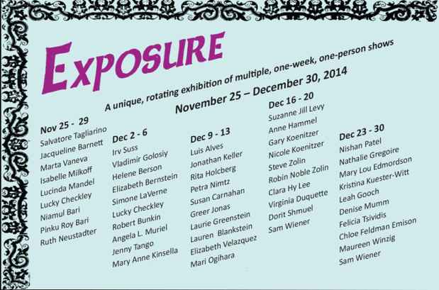 poster for “Exposure 2” Exhibition