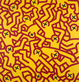 poster for Keith Haring Exhibiton