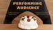 poster for m Burgess “Performing Audience”