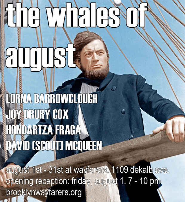 poster for “The Whales of August” Exhibition