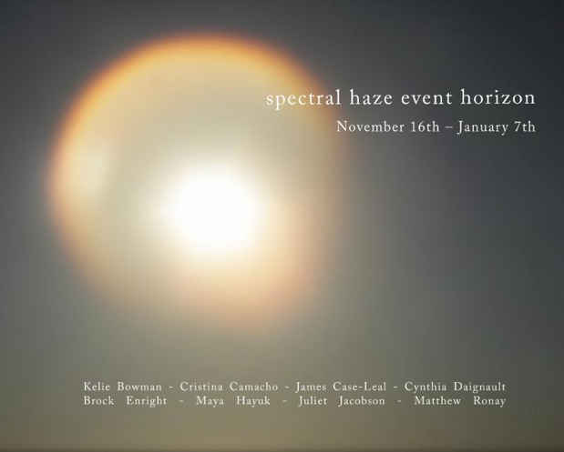 poster for “Spectral Haze Event Horizon” Exhibition