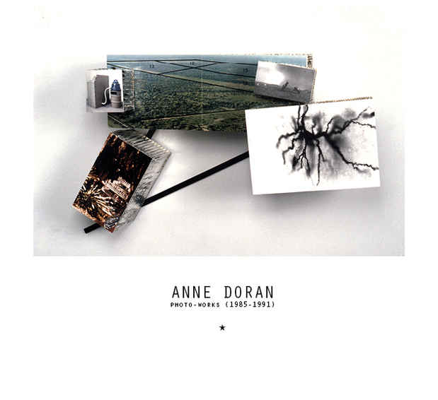 poster for Anne Doran “Photo-Works (1985-1991)”