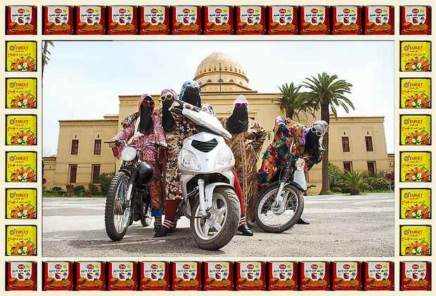 poster for Hassan Hajjaj “‘Kesh Angels”