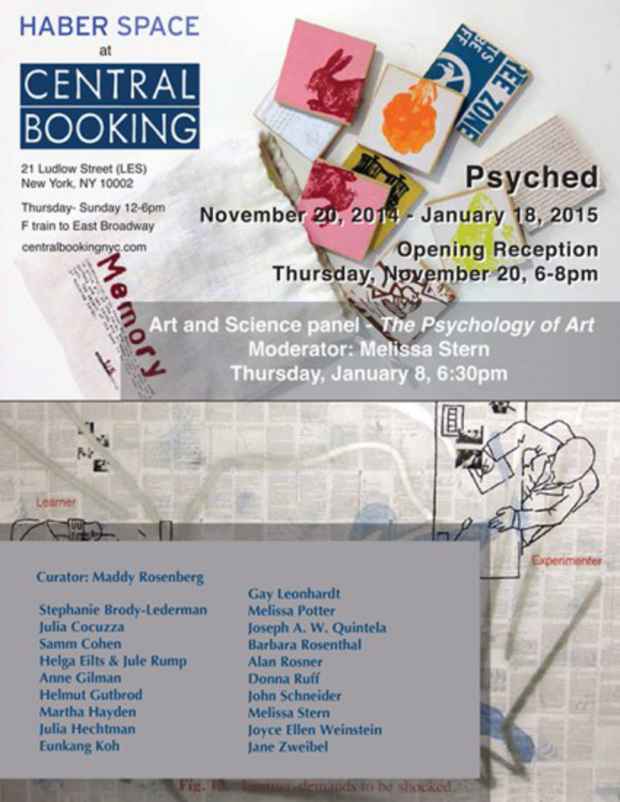 poster for “Psyched” Exhibition
