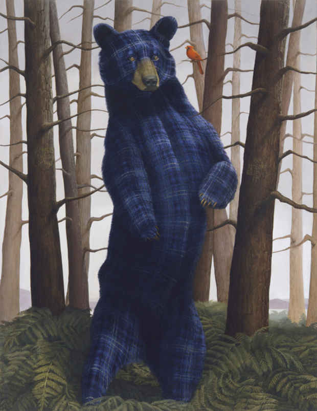 poster for Sean Landers “North American Mammals”
