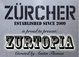 poster for “Zurtopia” Exhibition