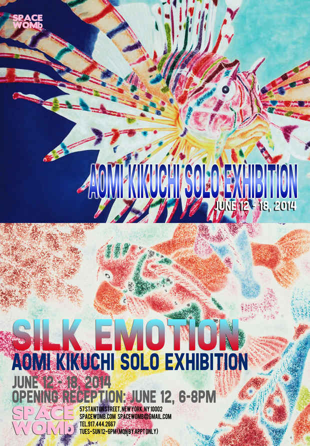 poster for Aomi Kikuchi “SILK EMOTION”