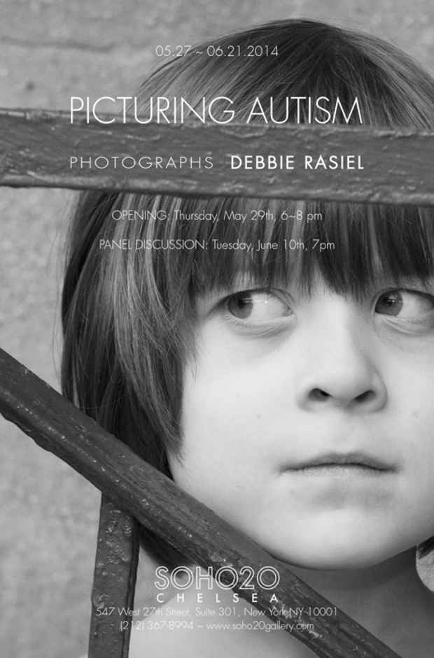 poster for Debbie Rasiel “Picturing Autism”