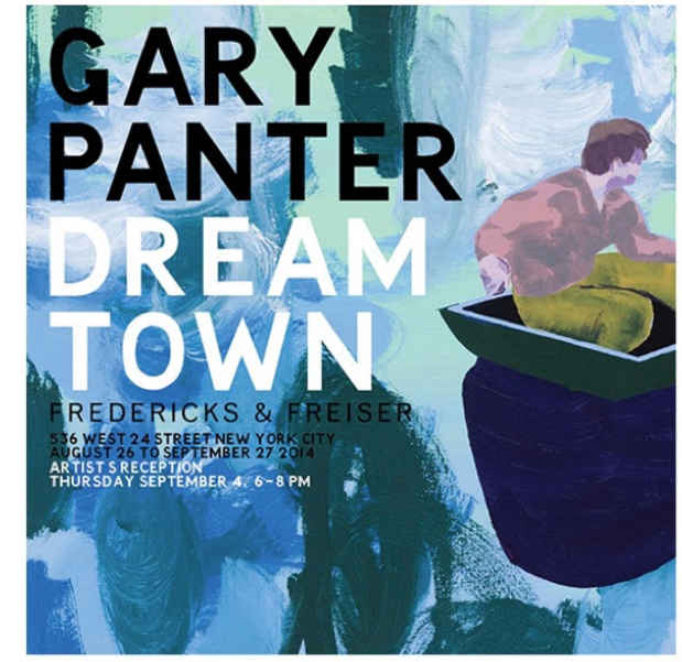 poster for Gary Panter “Dream Town”