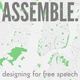 poster for “Designing Free Speech: A Call to Design New York City Public Spaces for First Amendment Rights” Exhibition