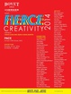 poster for “Fierce Creativity” Exhibition
