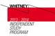 poster for “Whitney Independent Study Studio Program Exhibition”
