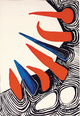 poster for Alexander Calder “Gouache”