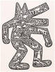 poster for Keith Haring Exhibition