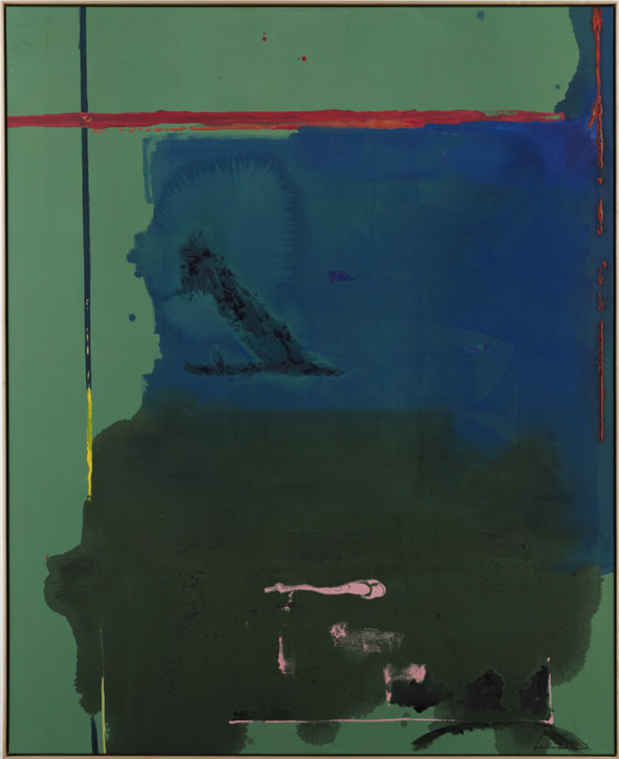 poster for Helen Frankenthaler “Paintings”